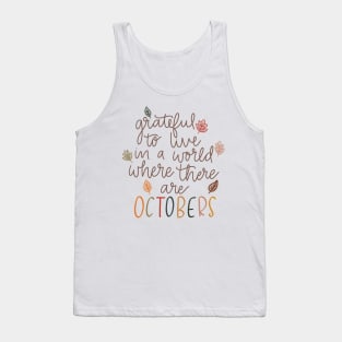 October Tank Top